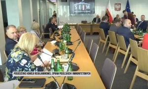 Sejm. Komisja rozpatruje wniosek o uchylenie immunitetu M. Wosia