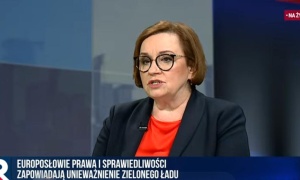 A. Zalewska: Nie ma gwarancji, że warunki Zielonego Ładu nie zmienią się za kilka lat [wideo]