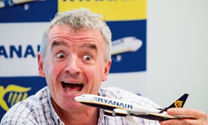 Czegoś takiego w biznesie jeszcze nie było! Ryanair poinformował, że jest przeciwny powstaniu CPK, bo... popiera rząd Tuska!