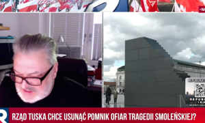 W. Korkuć: pomnik smoleński nie jest jeszcze nawet ukończony, a rząd Tuska już mówi o jego demontażu [wideo]