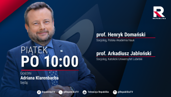 TV Republika: Adrian Klarenbach zaprasza na program PO 10