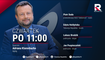 TV Republika: Adrian Klarenbach zaprasza na program PO 11