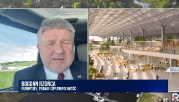B. Rzońca: koalicja Tuska odchodzi od budowy CPK, bo nie chce narażać się Niemcom [wideo]