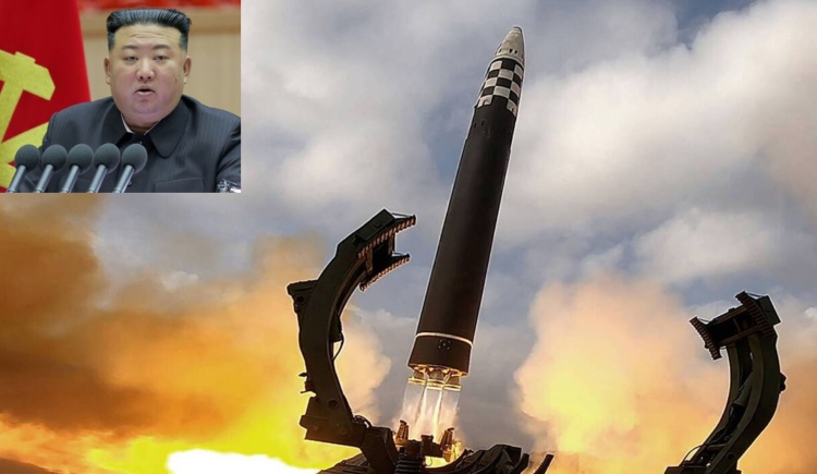 Dyktator obserwował testy nowych rakiet balistycznych