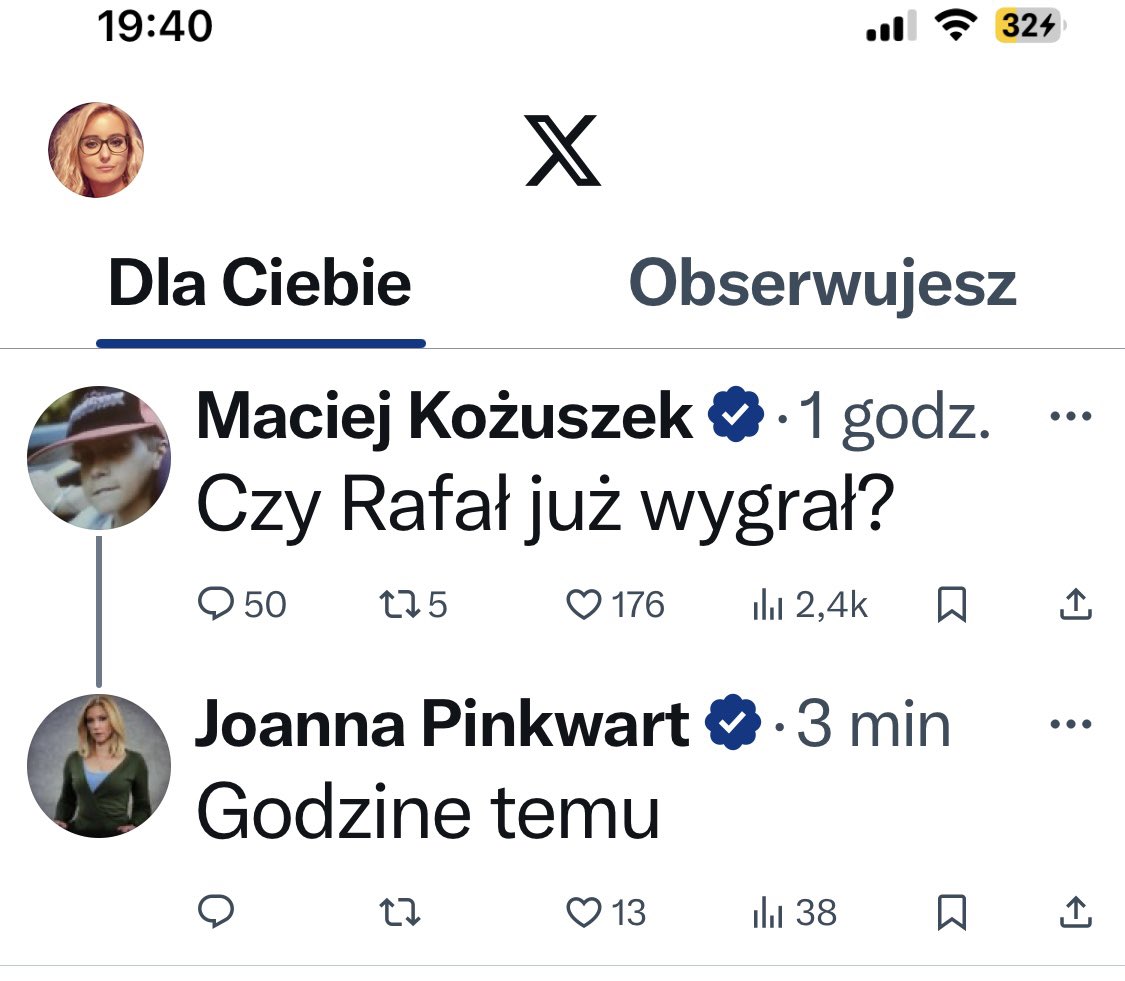 dyskusja na X