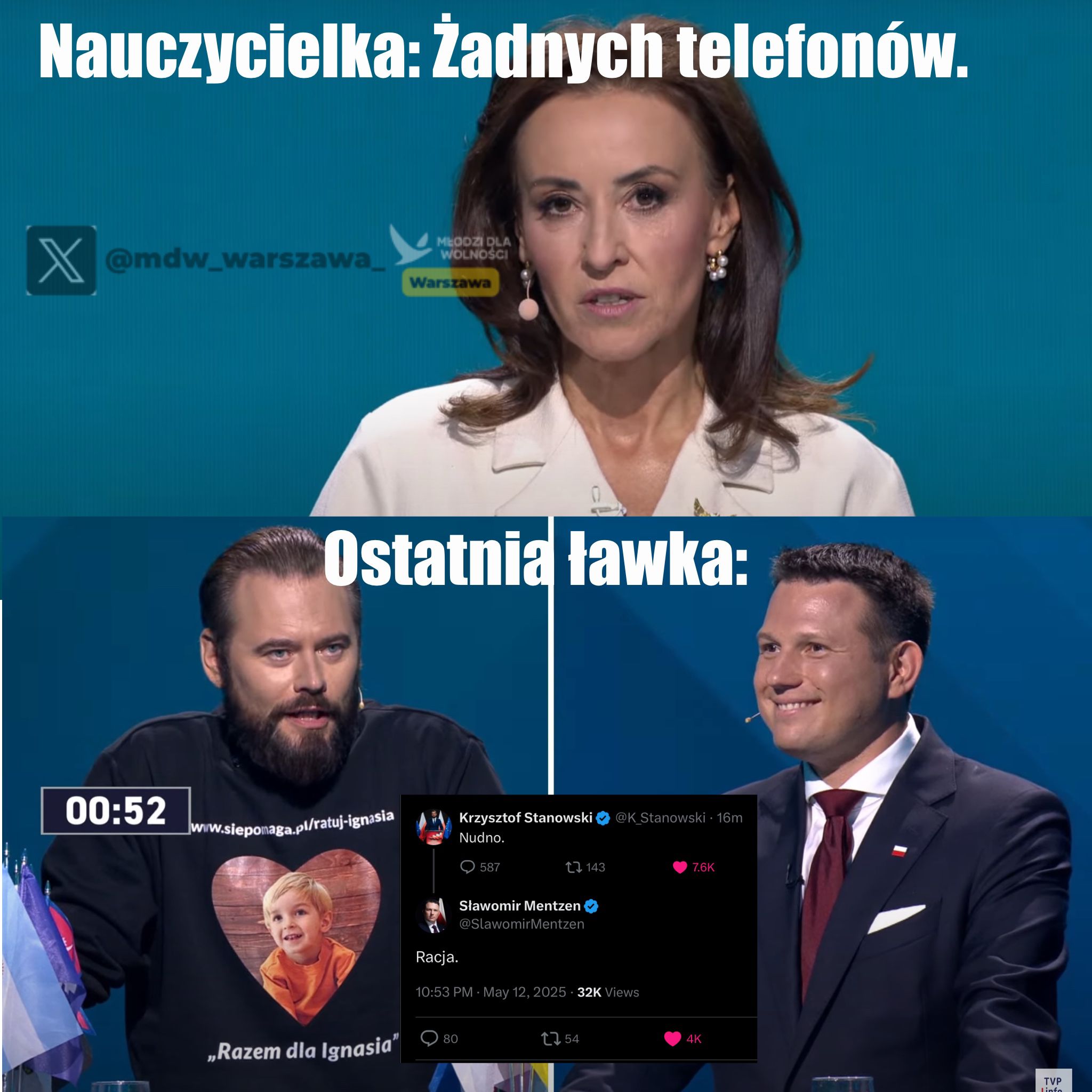 mem po debacie prezydenckiej