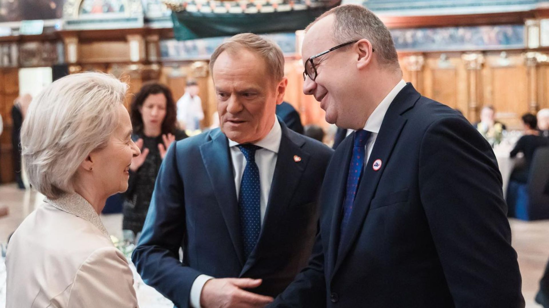 Niemka von der Leyen ma powody do zadowolenia z działań nie tylko Donalda Tuska, ale i Adama Bodara