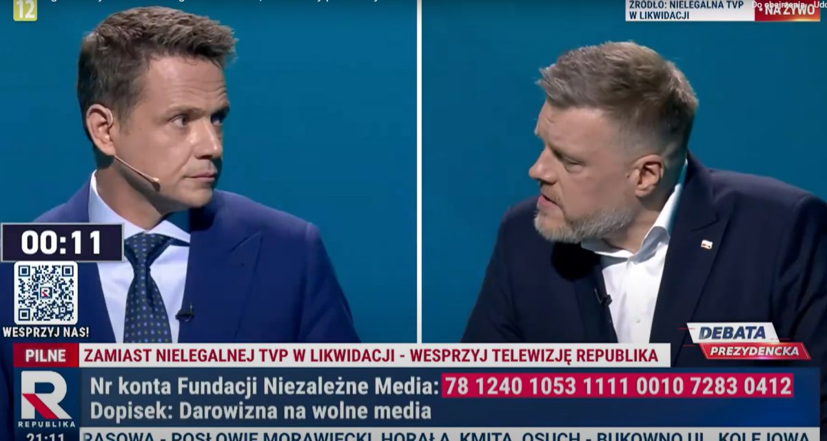 Zandberg kontra Trzaskowski
