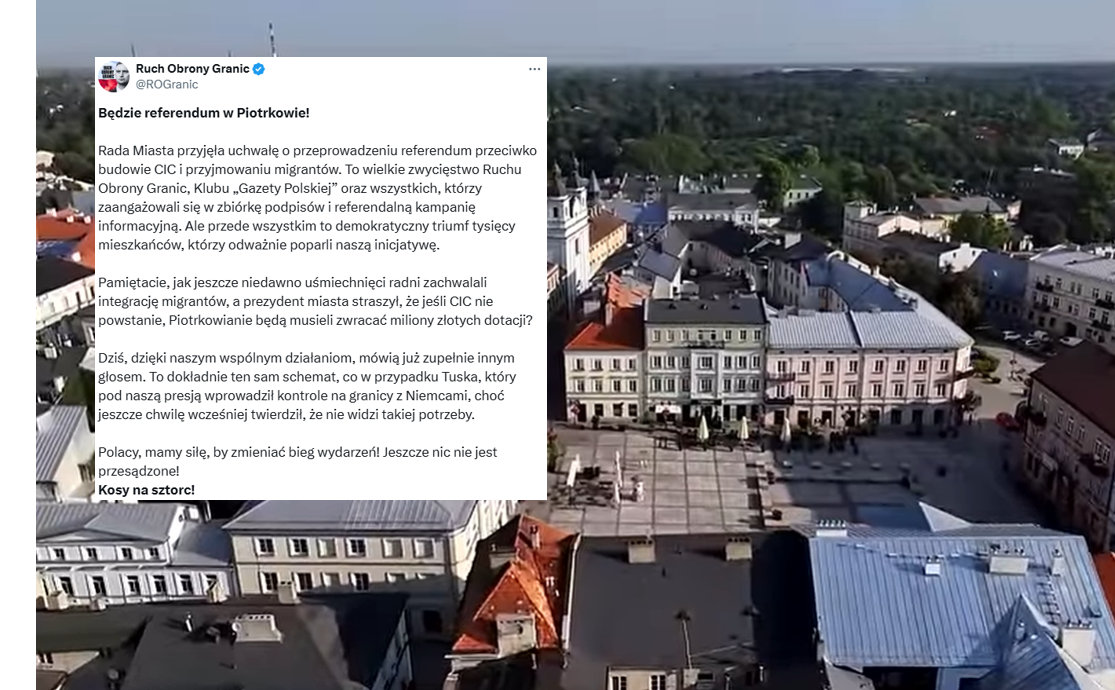 Mieszkańcy Piotrkowa Trybunalskiego wkrótce pójdą na referendum