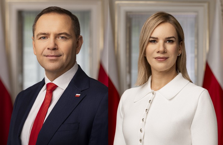 Karol Nawrocki i Marta Nawrocka