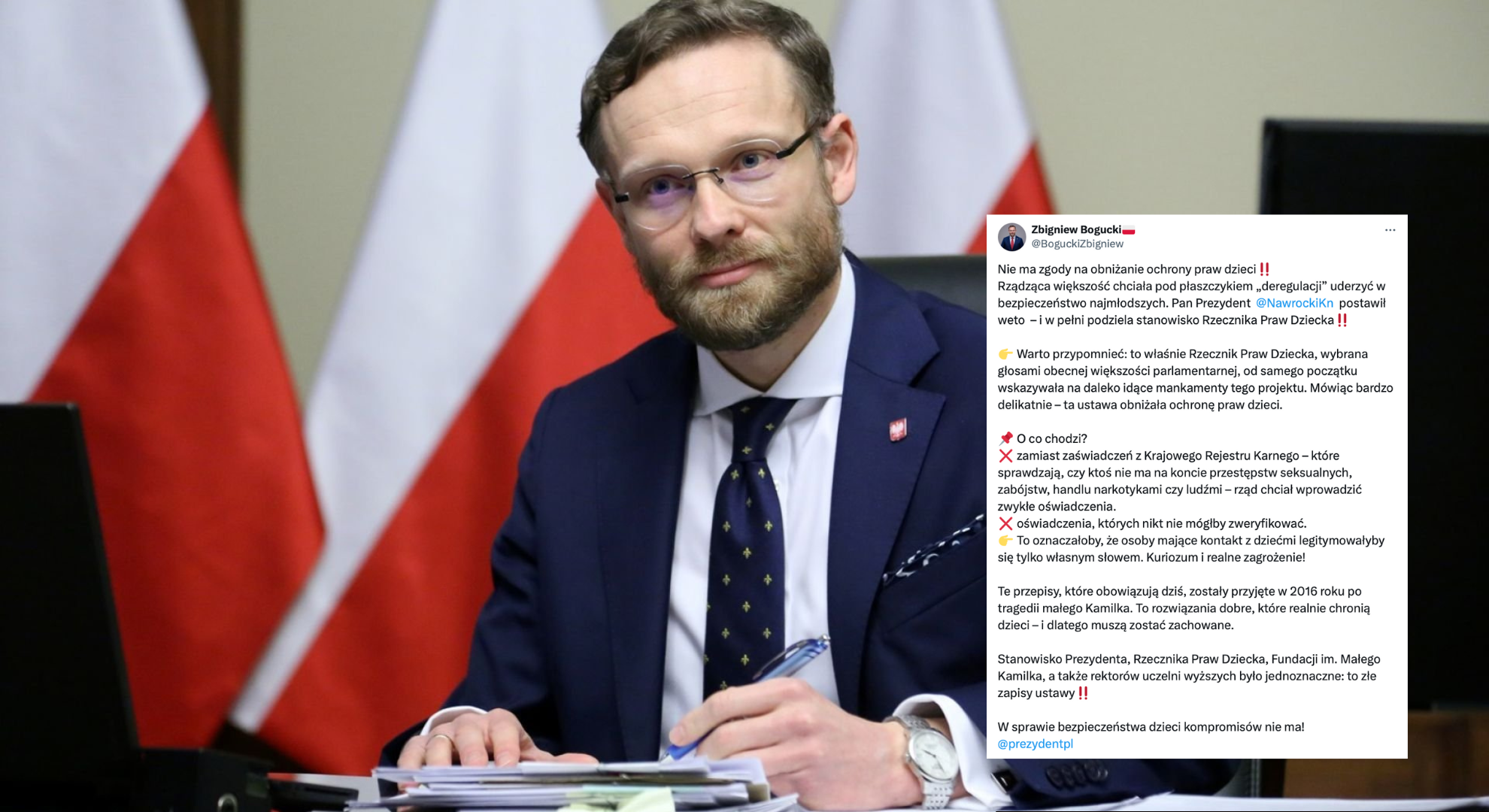 Weto prezydenta w sprawie Lex Kamilek Weto prezydenta w sprawie Lex Kamilek