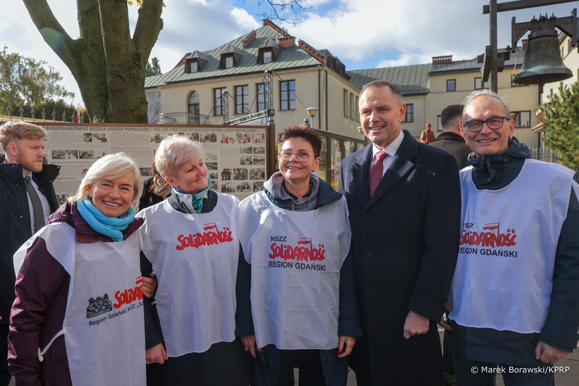 Prezydent Nawrocki upamiętnił ks. Jerzego Popiełuszkę
