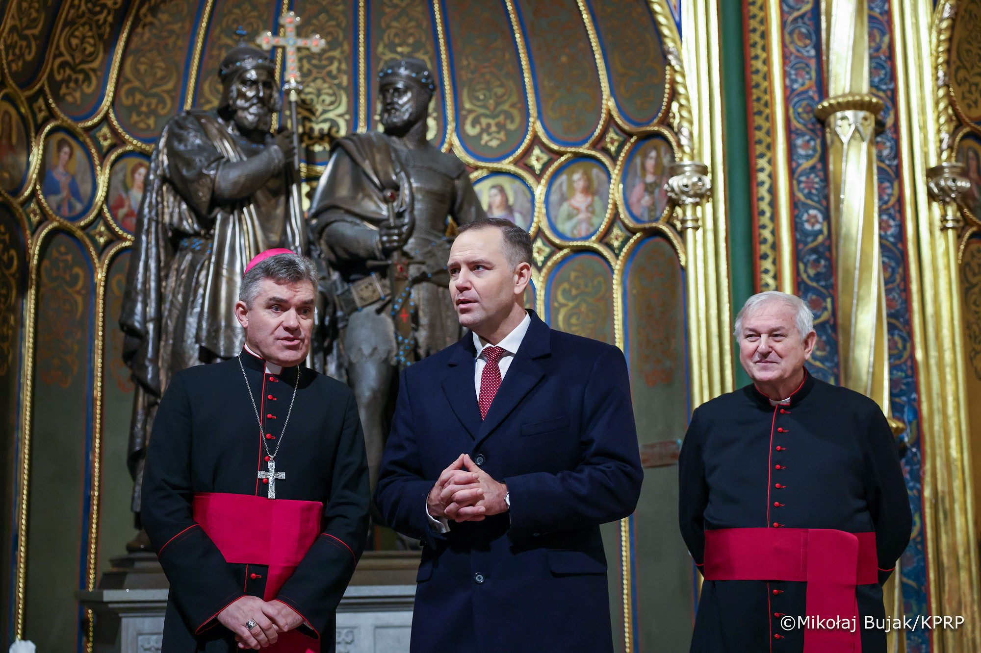 Prezydent Karol Nawrocki w poznańskiej katedrze
