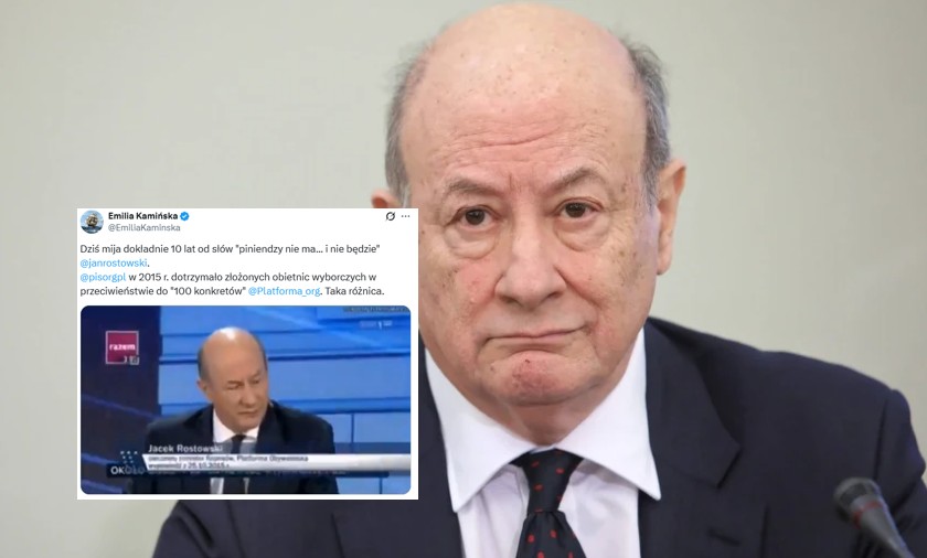 Jan Vincent Rostowski i jego pamiętny cytat