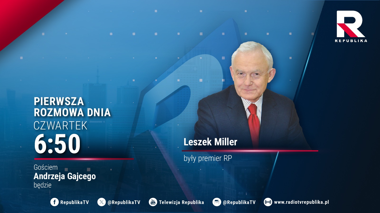 Leszek Miller w Republice