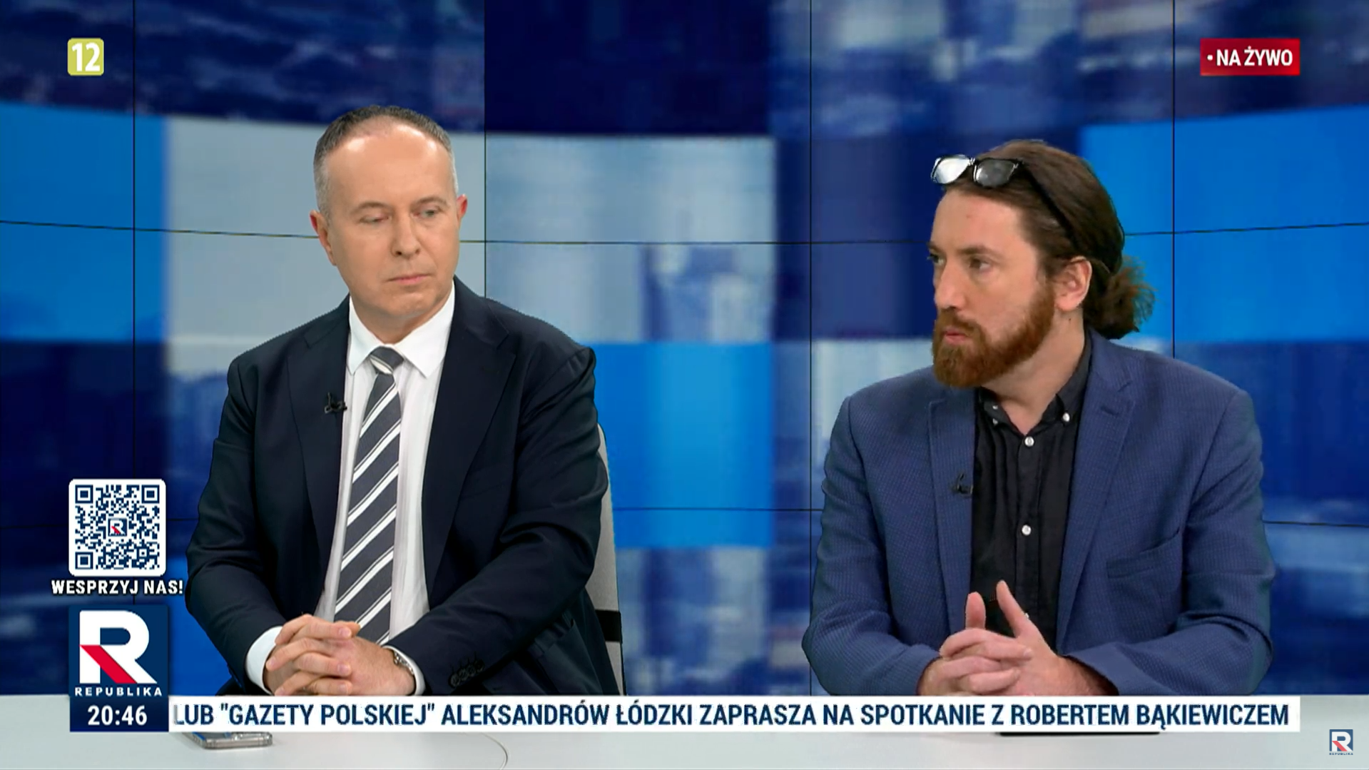 Miłosz Manasterski i Dawid Wildstein