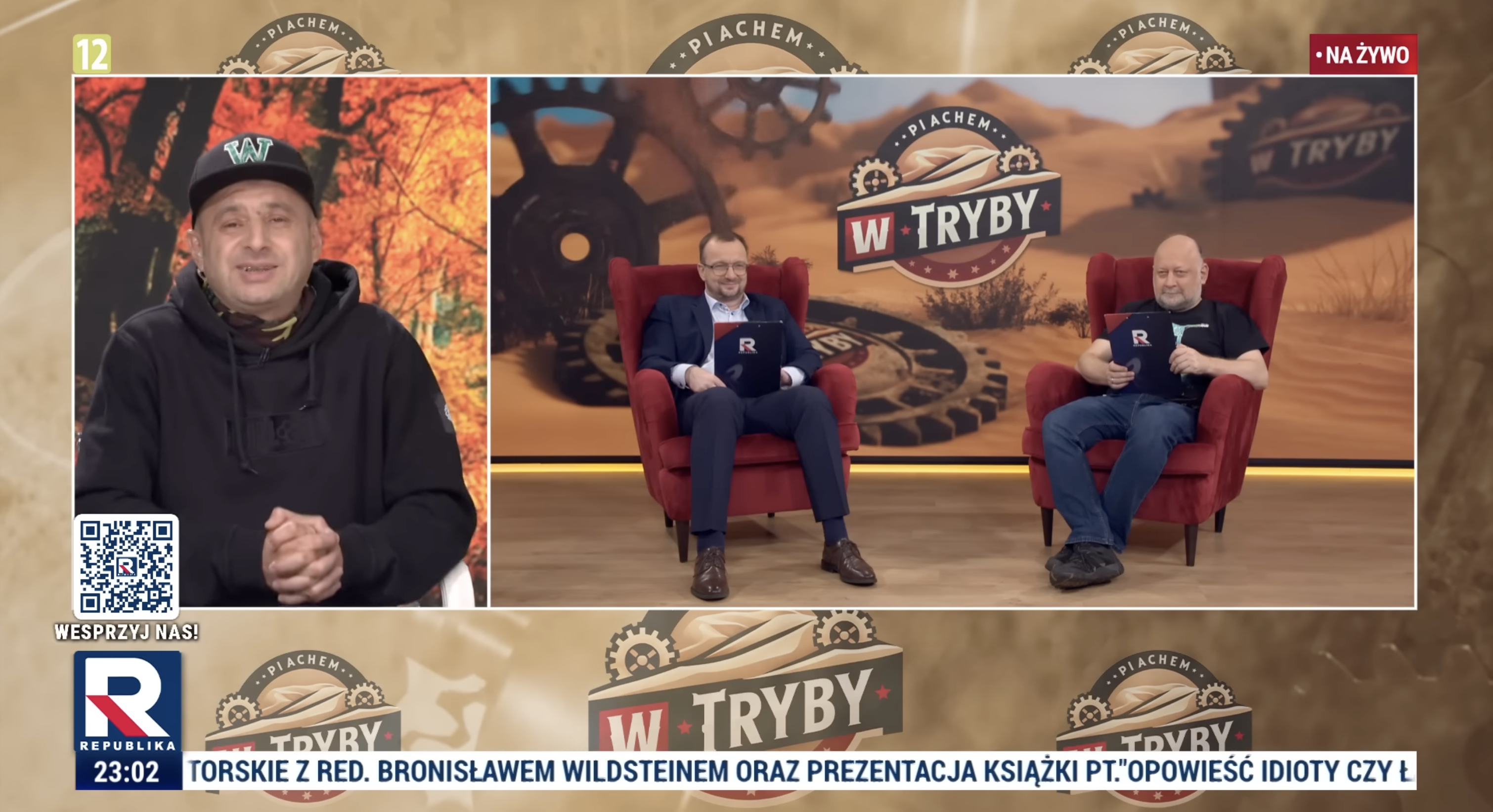 piachem w tryby, republika
