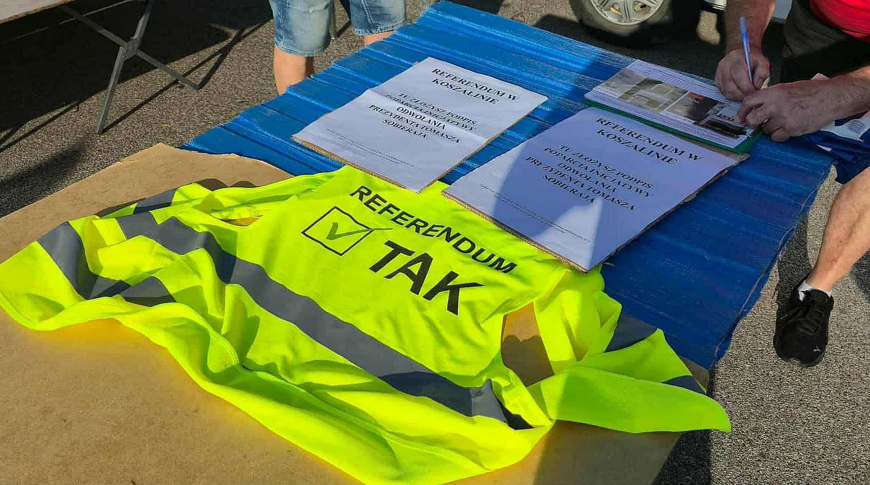 Zbiórka podpisów w Koszalinie