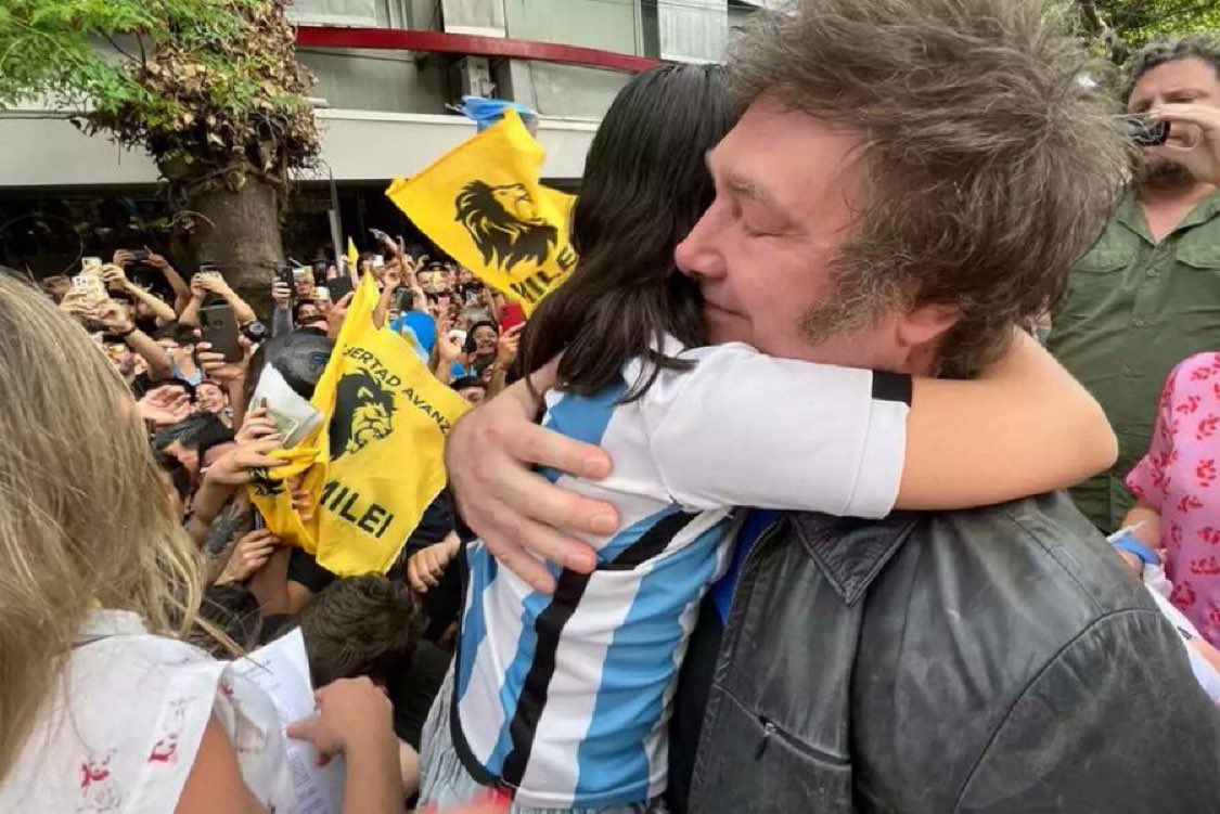 Javier Milei i dzieci