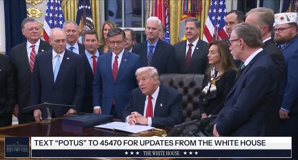 Trump &quot;zakończył shutdown&quot;