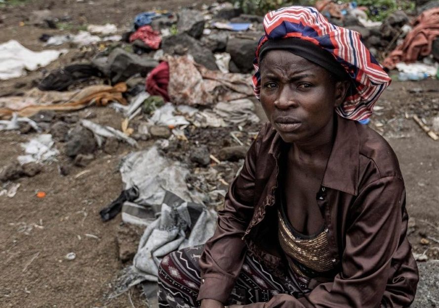 kobieta z DR Konga