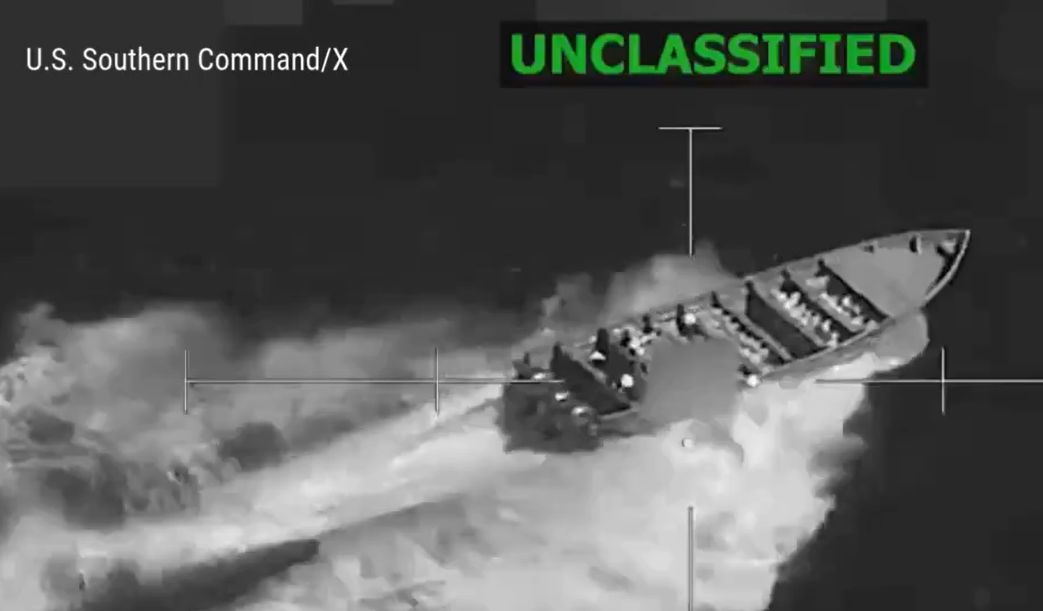 łódź z narkotykami