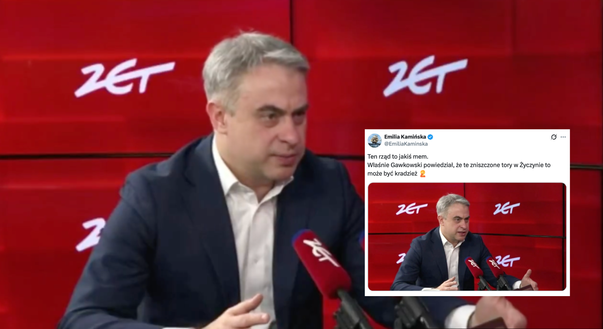 Internauci komentują słowa wicepremiera o &quot;kradzieży torów&quot;