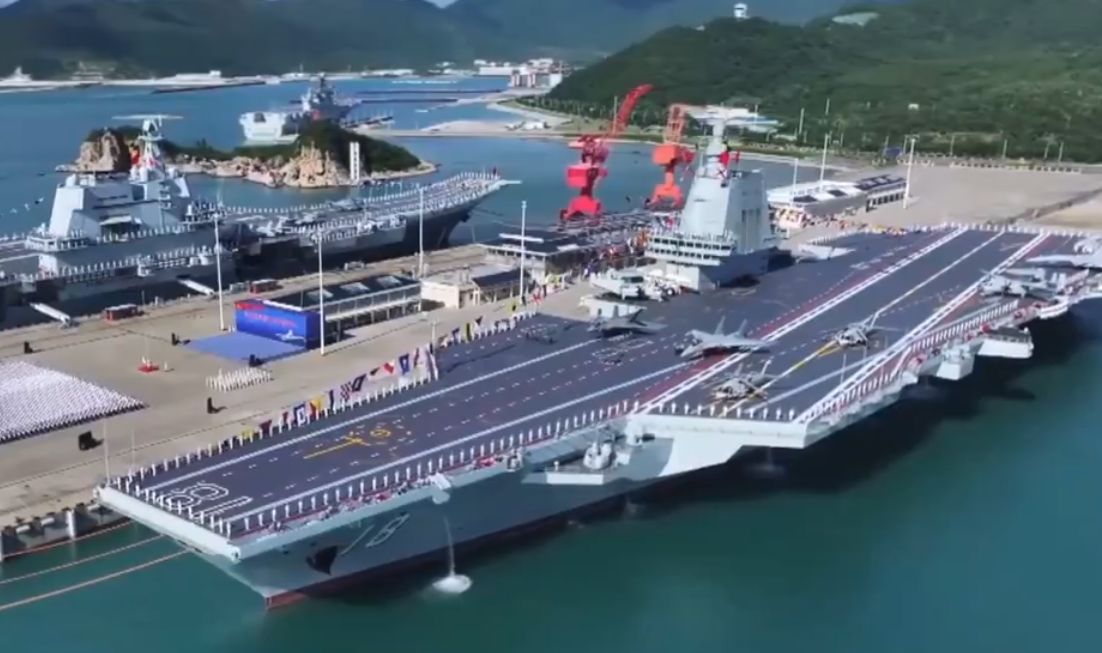 chiński lotniskowiec Fujian