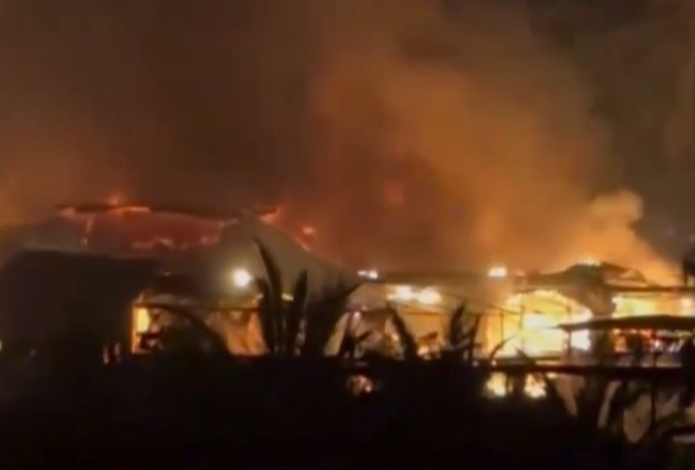 pożar klubu nocnego w Goa