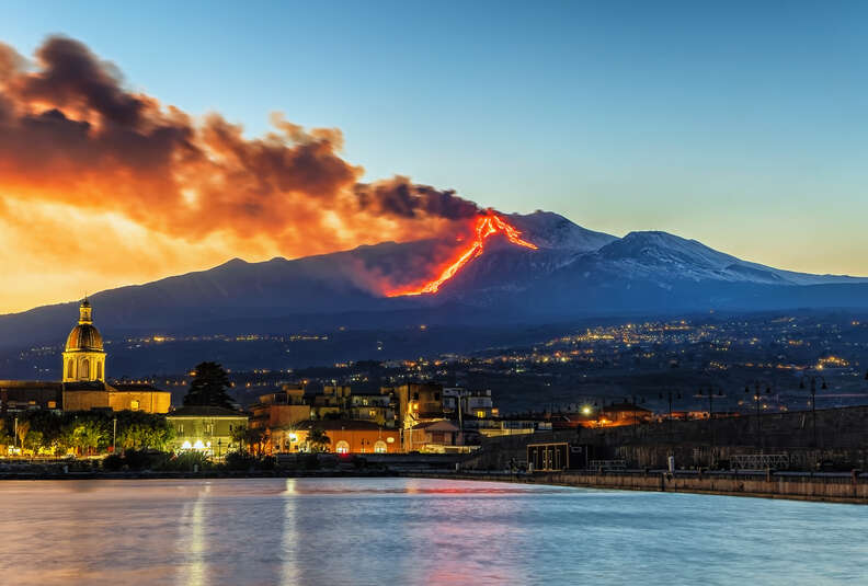 lawa wulkanu Etna