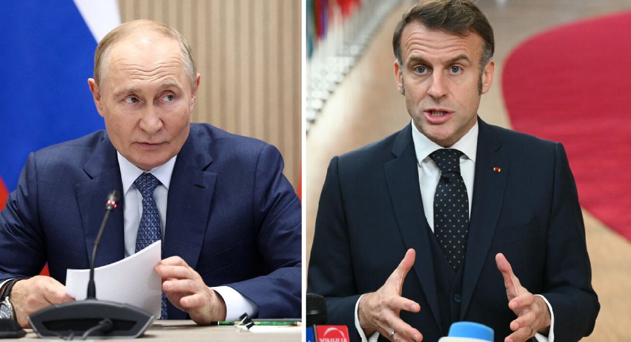 Putin i Macron