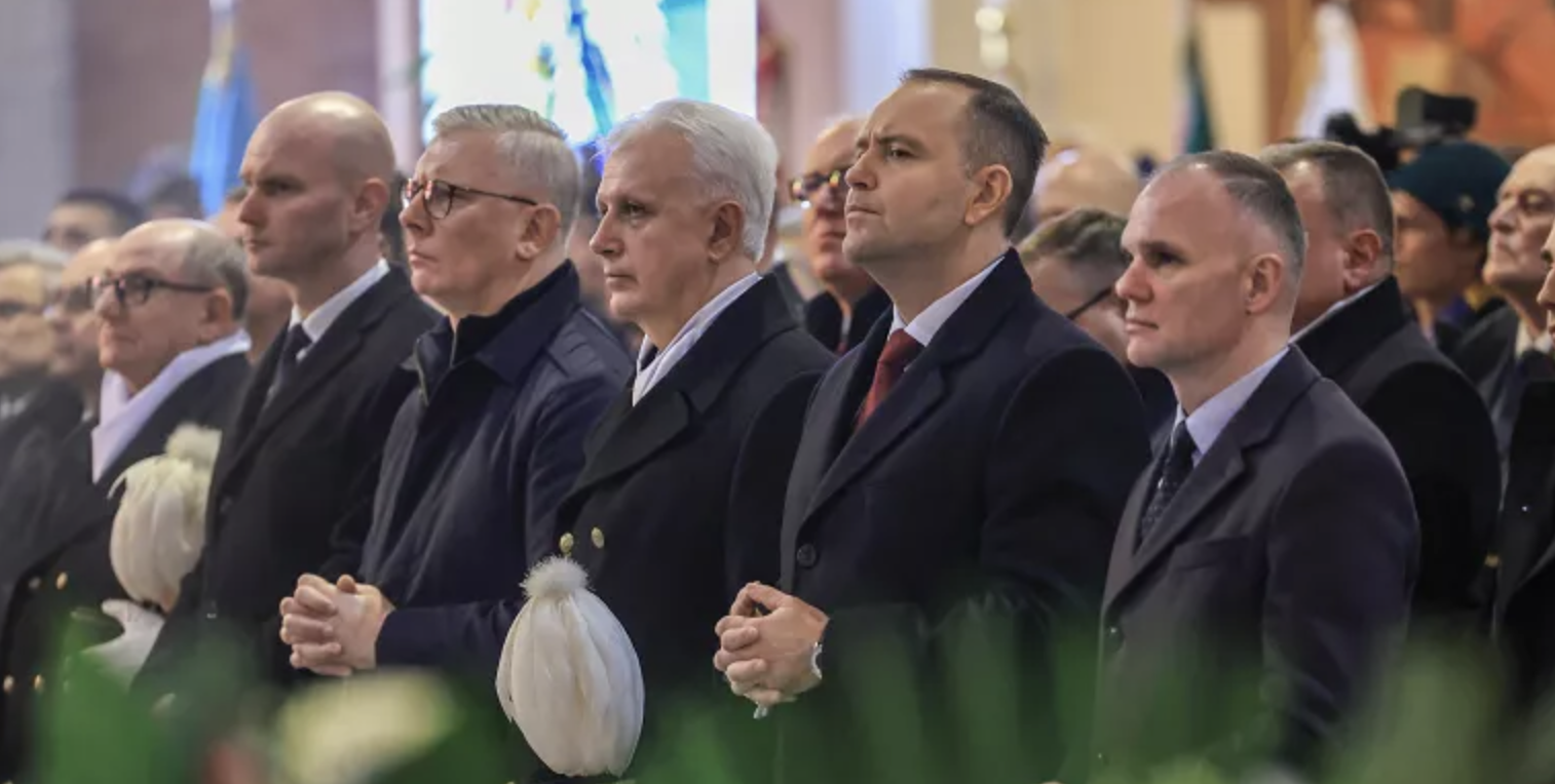 Prezydent Nawrocki w Katowicach. Pamięć o ofierze górników z Wujka trwa