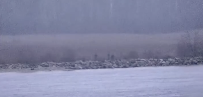 Rosyjscy funkcjonariusze na granicy NATO