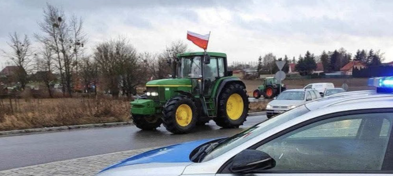 Rolnicy blokują drogi przeciw Mercosur