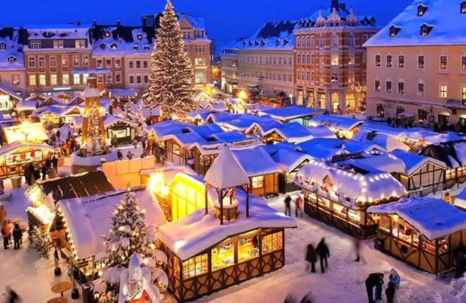 jarmark bożonarodzeniowy we Francji