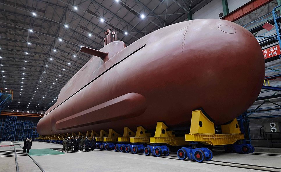 Korea Północna buduje łódź podwodną