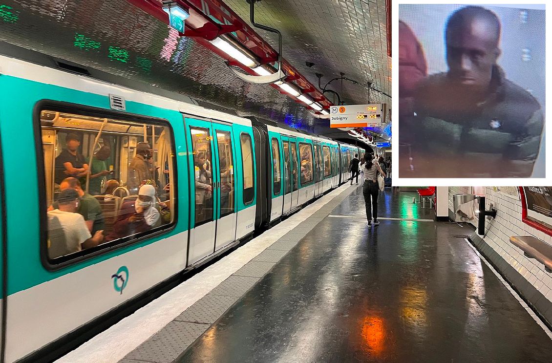 stacja metra w Paryżu