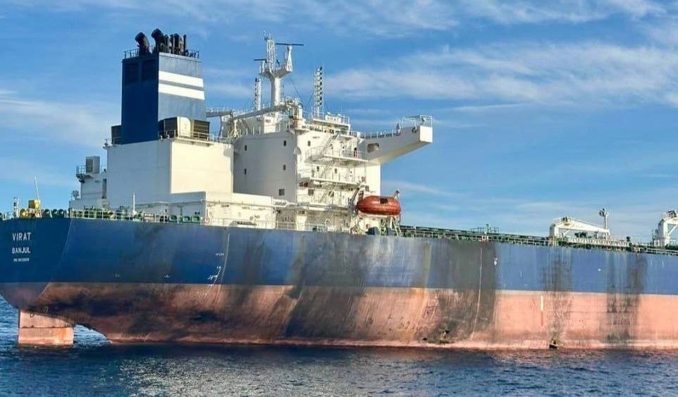 tankowiec z rosyjską ropą