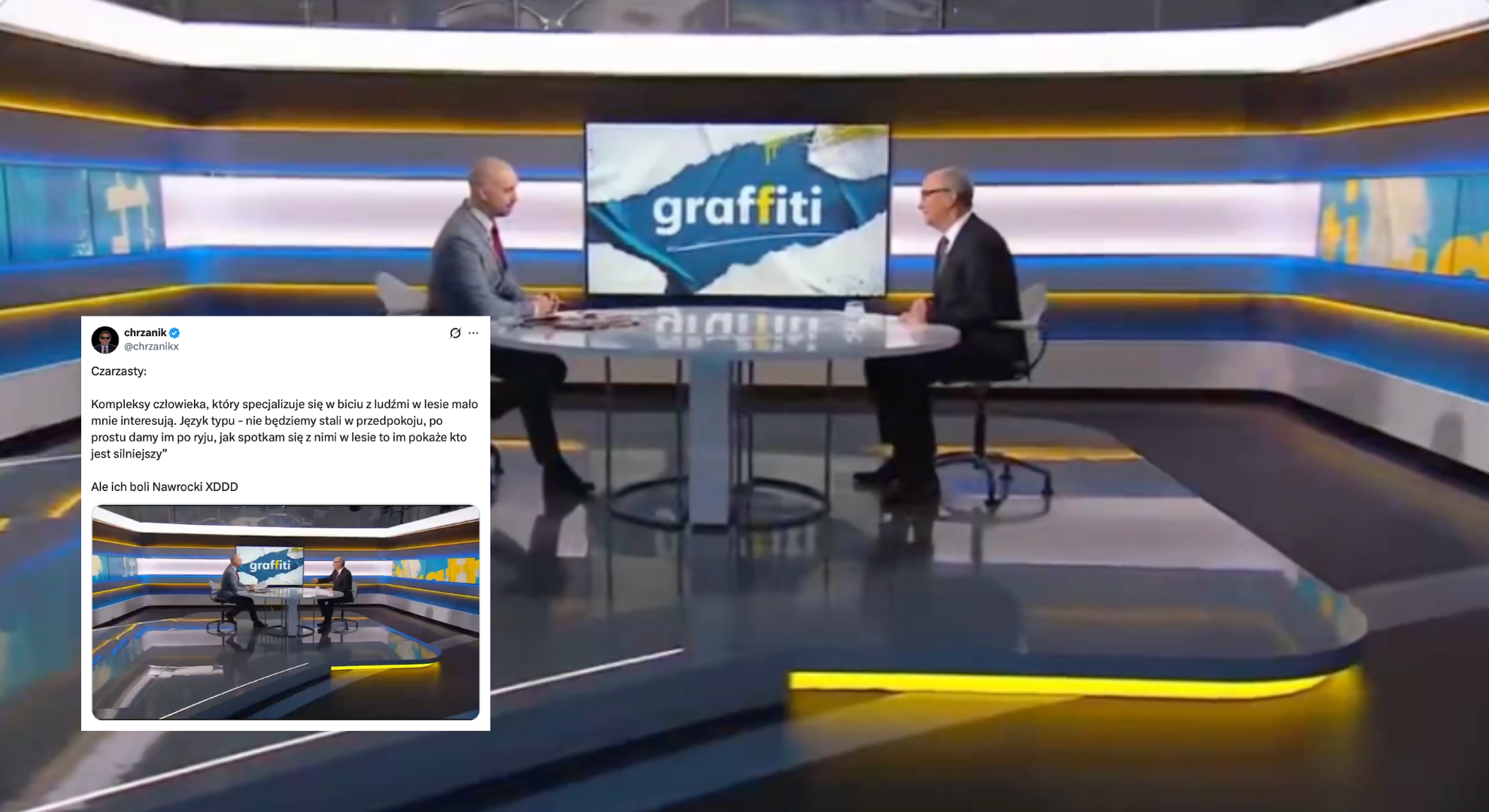 Czarzasty nie wytrzymał. Prymitywny atak na prezydenta Nawrockiego