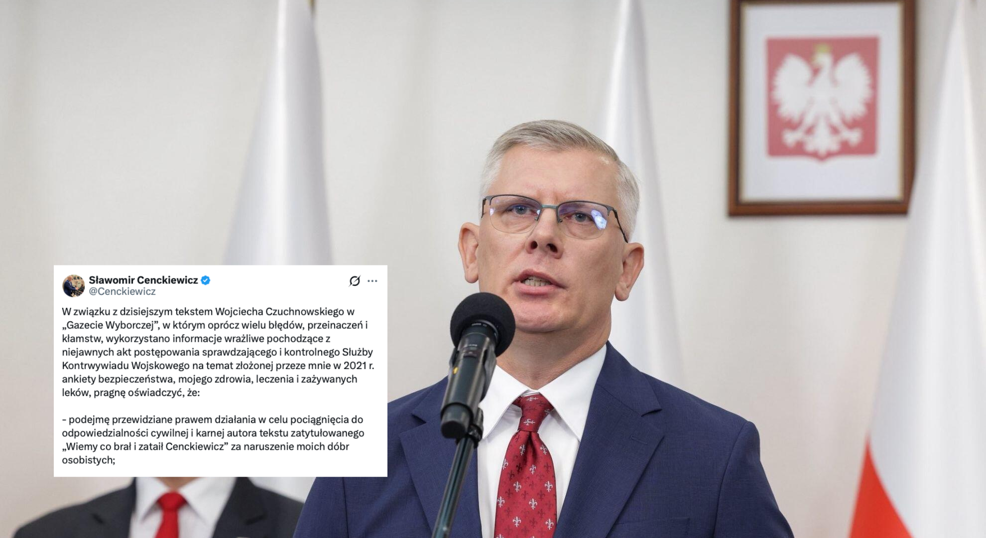 Prof. Cenckiewicz ostro odpowiada na tekst &quot;Wyborczej&quot;: Niegodziwość i łajdactwo