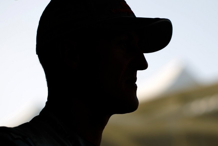 cień Michaela Schumachera