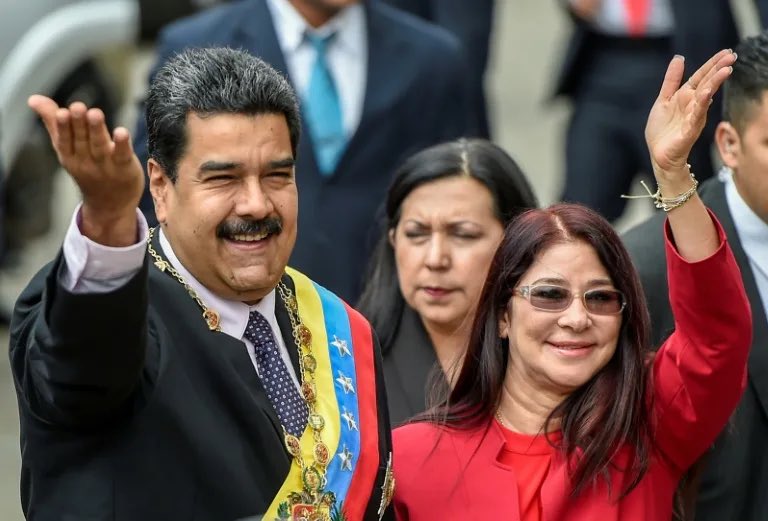 Nicolas Maduro i Cilia Flores