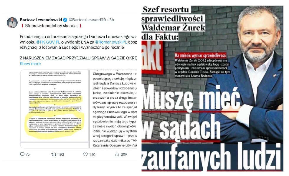 Żurek przechodzi na ręczne sterowanie?