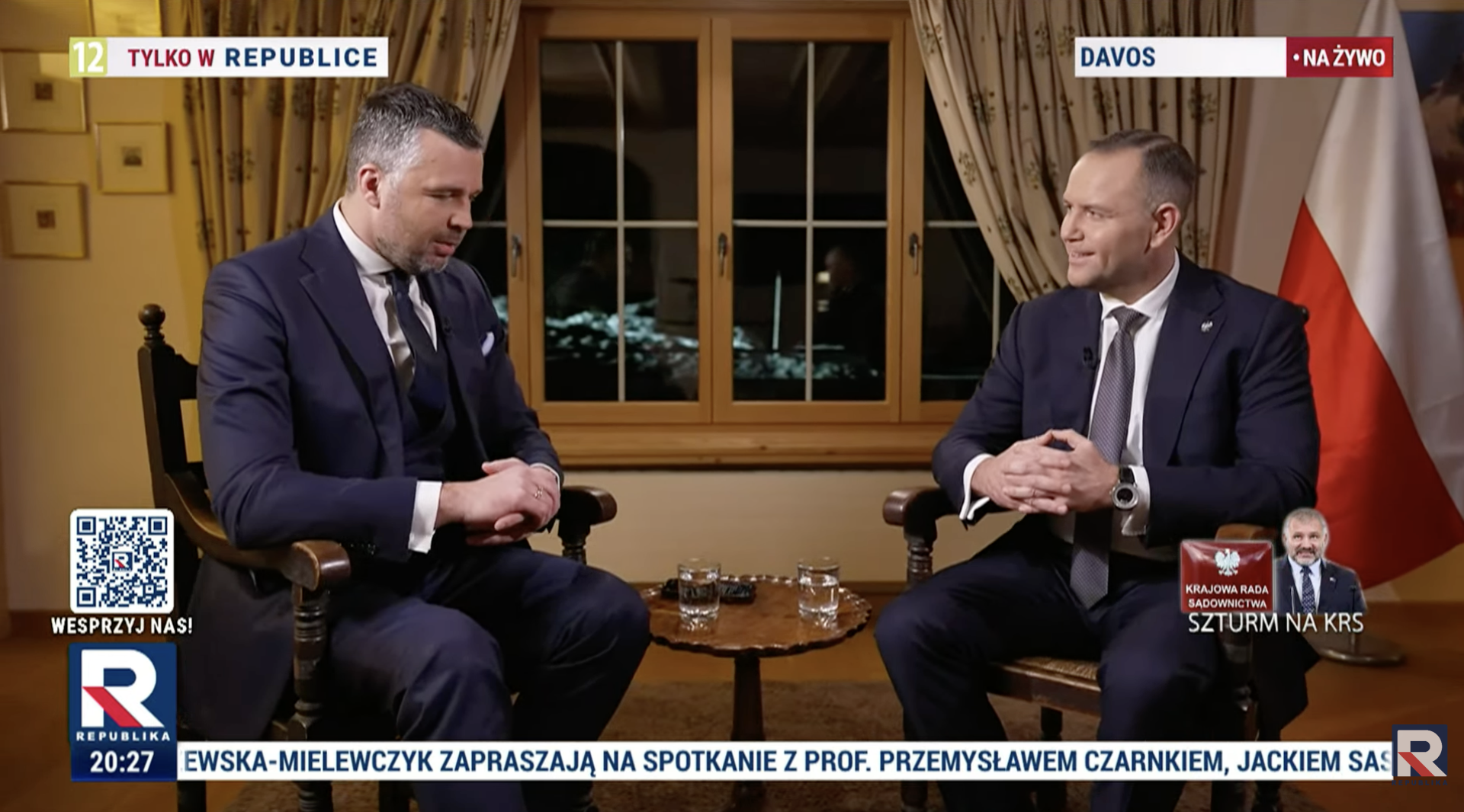 Karol Nawrocki w Republice