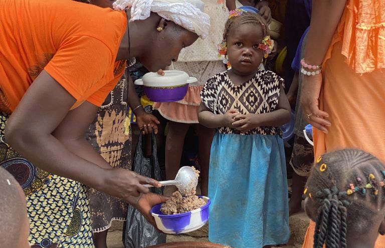 posiłek w Burkina Faso