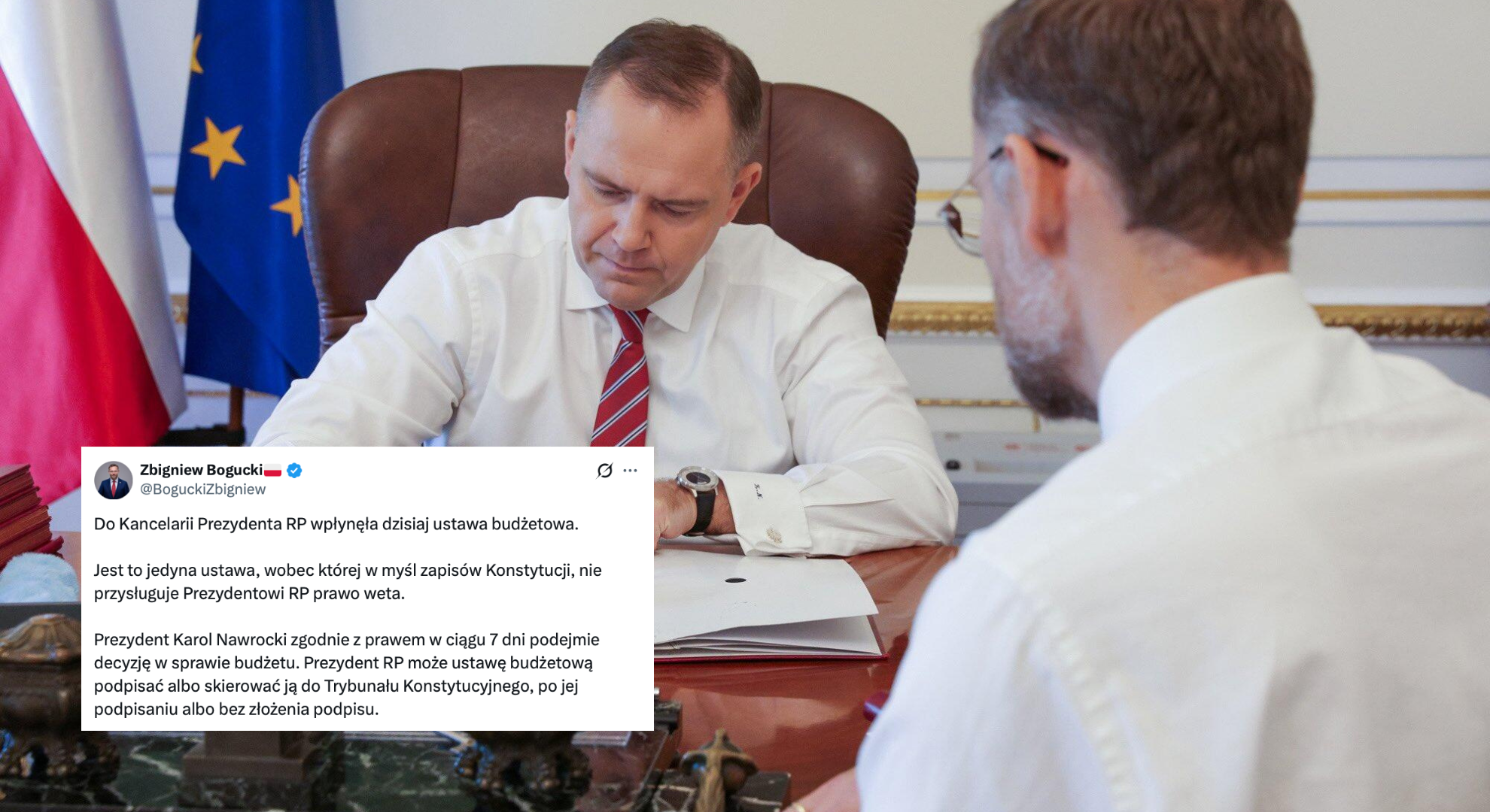 Ustawa budżetowa trafiła do prezydenta