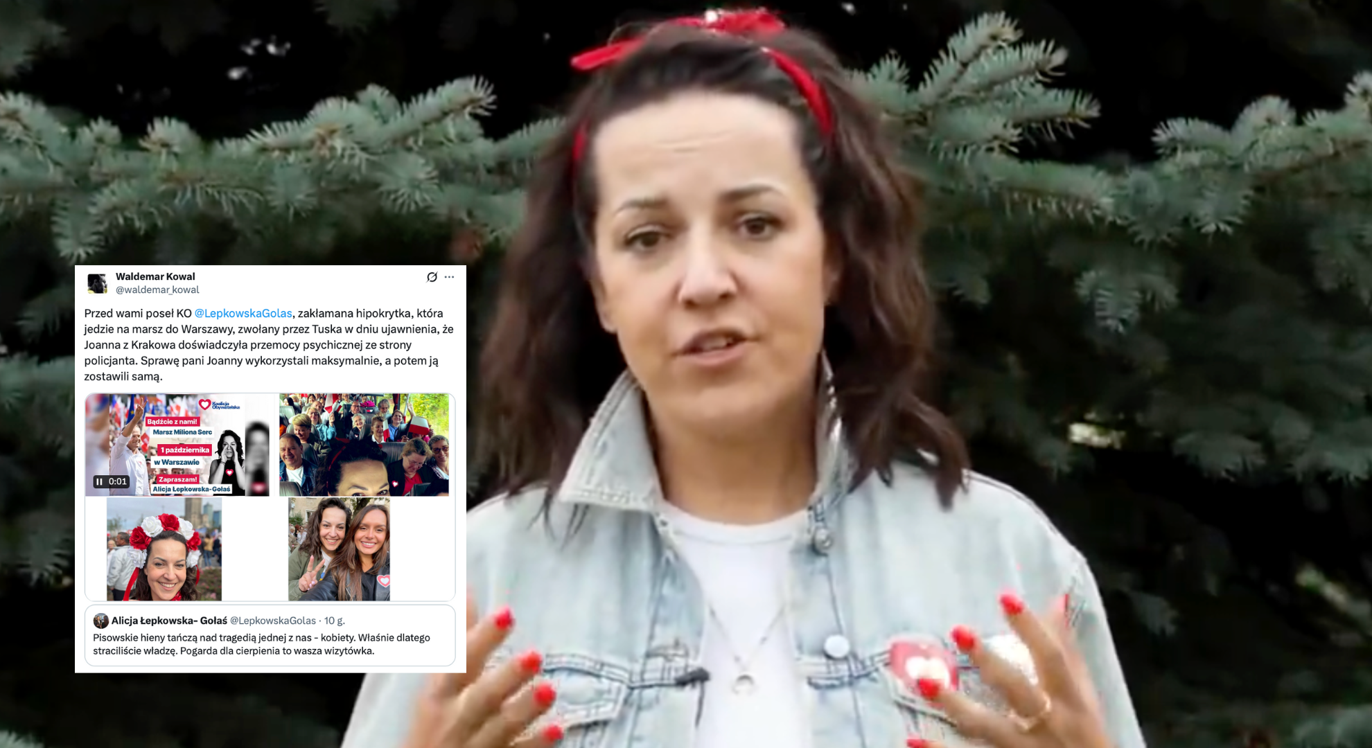 Internauci krytykują hipokryzję KO