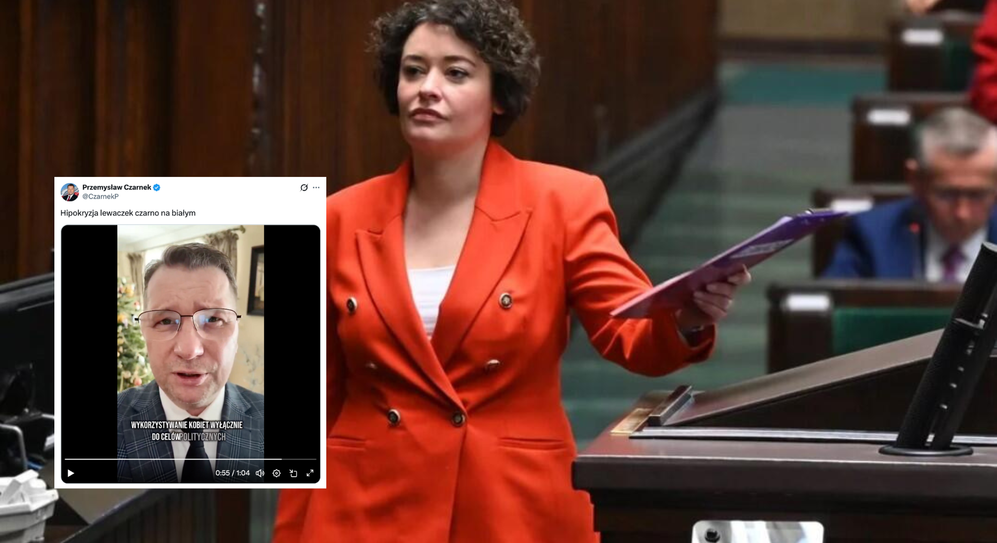 Czarnek punktuje hipokryzję lewicy