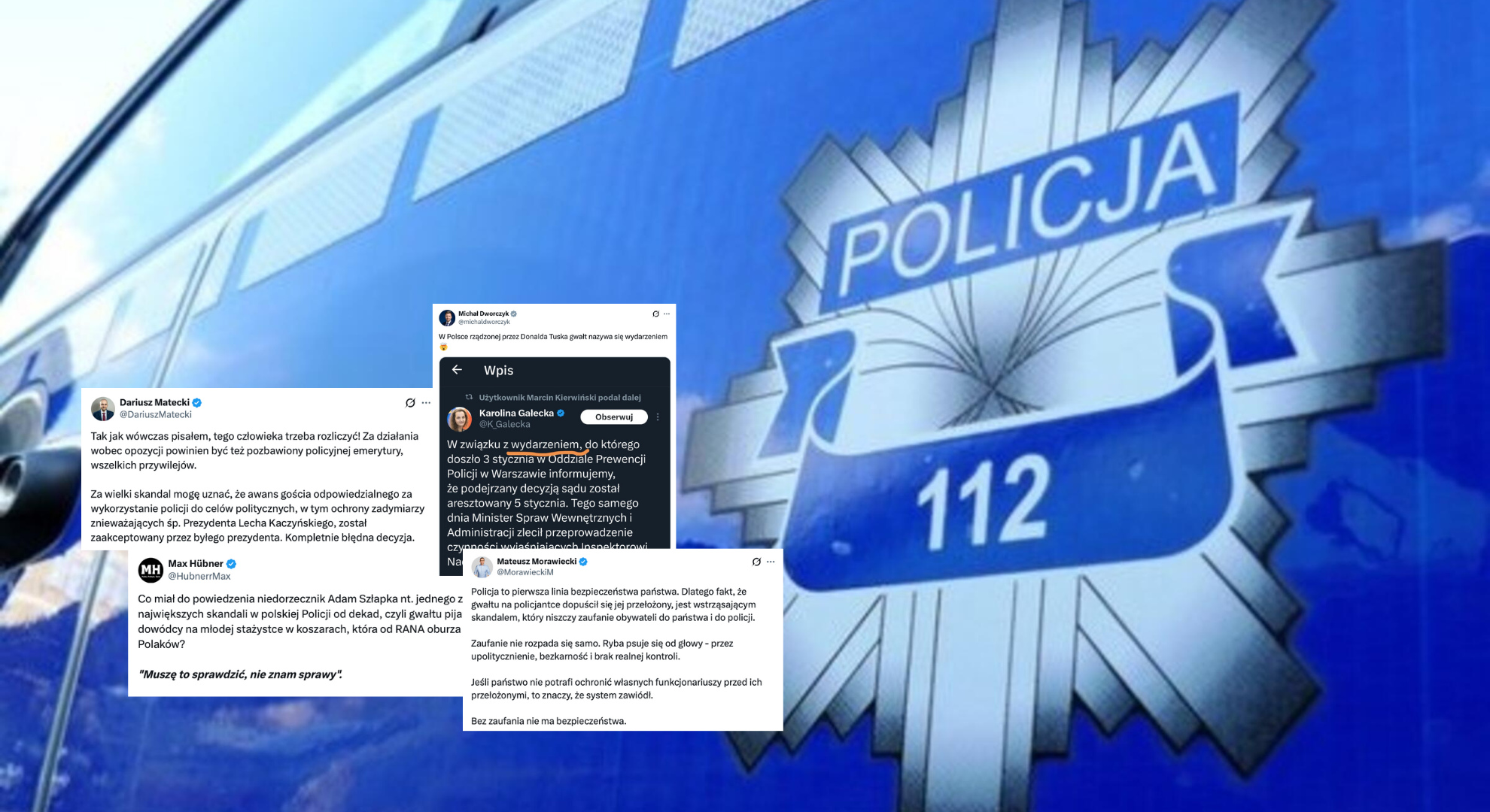 Internet wrze ws. gwałtu w Policji