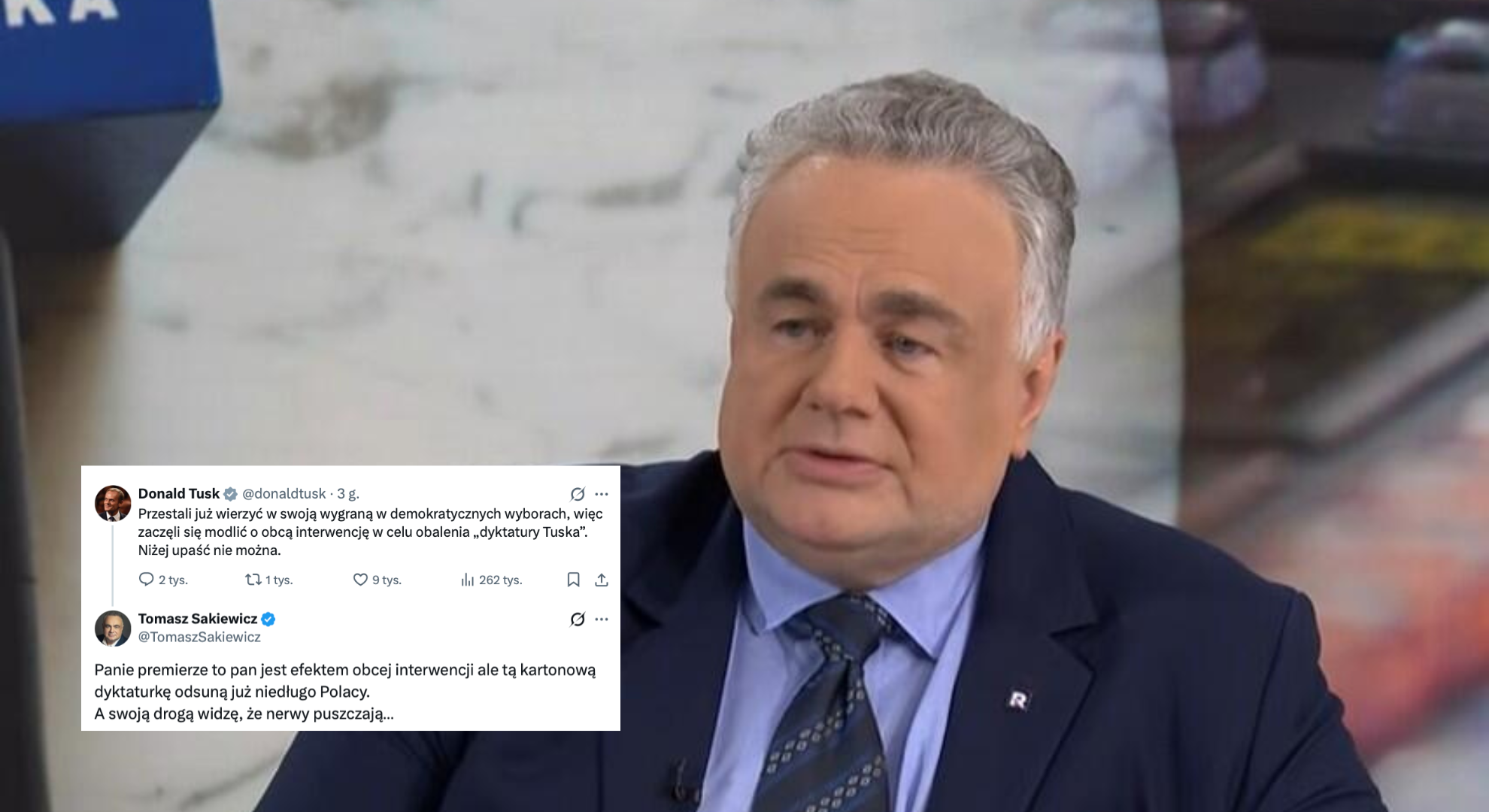 Sakiewicz odpowiada na prowokację Tuska